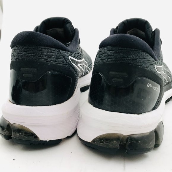 ASICS GT-1000 9 FlyteFoam Running Shoes Women's Sz 10M Carrier Gray & Black EUC - Picture 6 of 9